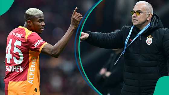 Galatasaray coach reacts as Victor Osimhen scores in win over Istanbul Basaksehir