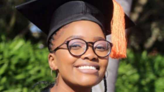 Young lady graduates after having carryovers in the university, she was really frustrated