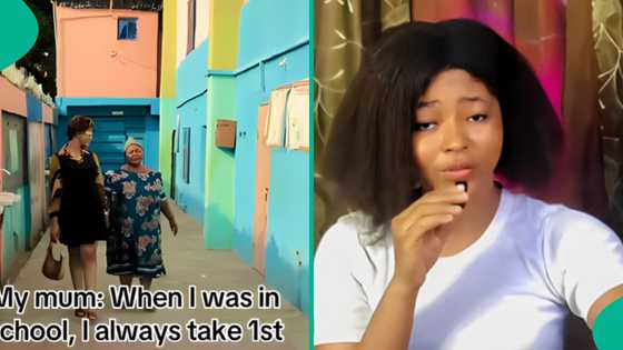 Lady posts secondary school results of her mum who claimed she always came first, amuses Nigerians