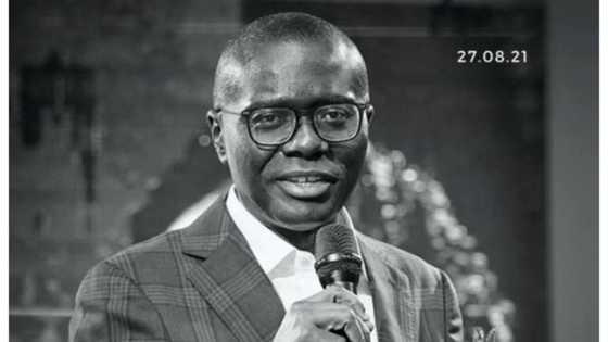 Cute photo released as Sanwo-Olu bags prestigious award in Lagos
