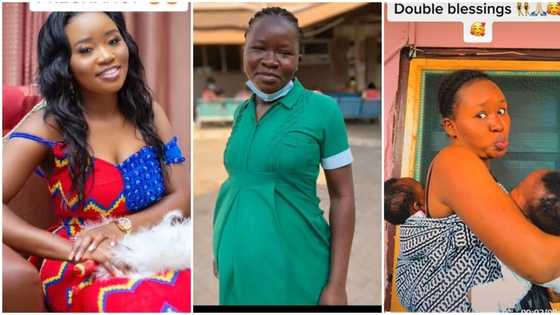 "Pregnancy na your mate?" Lady becomes unrecognisable as she fell pregnant, video of body changes goes viral