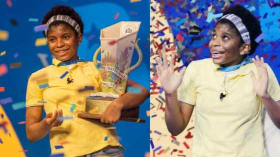 14-year-old genius Zalia breaks record in US after spelling the word "Murraya" in a competition