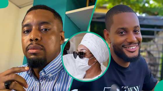 "First thing I saw": Man who knows late Alexx Ekubo's wife speaks, people react