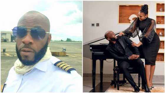 After Nigerian pilot met this fine lady on Twitter, he quickly took things to a serious level, many react (photo)