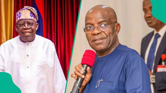 Nnamdi Kanu or defection to APC? Abia governor breaks silence on actual reason for meeting with Tinubu