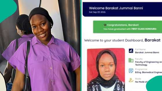 UNILORIN graduate who wrote JAMB twice bags first class in Biomedical Engineering, shares her story