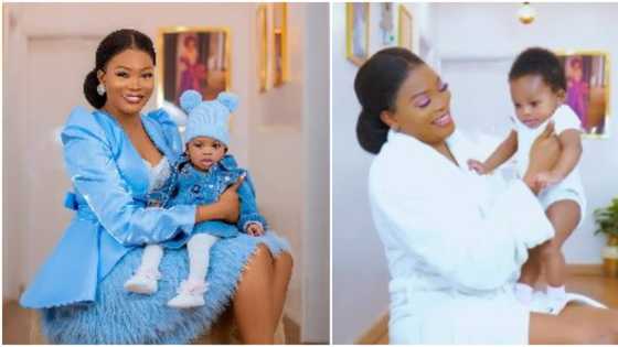 "May your joy of motherhood last forever": Kiekie celebrates her first Mother's Day with sweet video