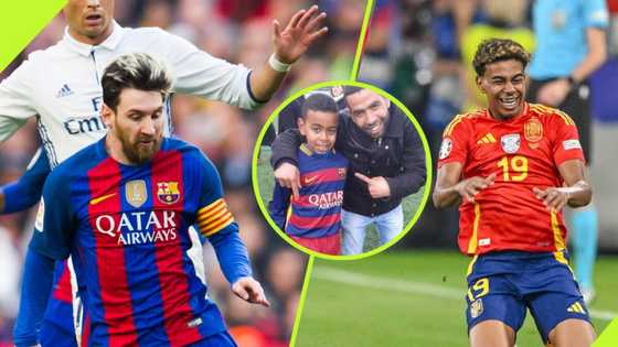 "He's looking for Messi": Rare video of 9-year-old Lamine Yamal as escort during 2016 El Clasico goes viral