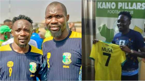 Kano Pillars new signing wears wrong shirt number in first training with team