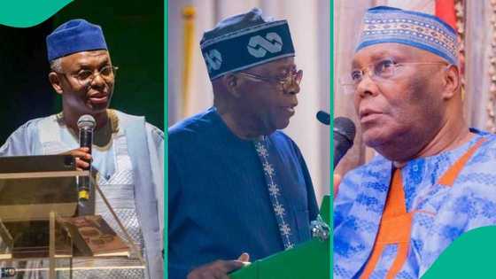 APC ta haɗa Atiku, El-Rufai da Amaechi, ta yi masu kaca kaca saboda taba Tinubu