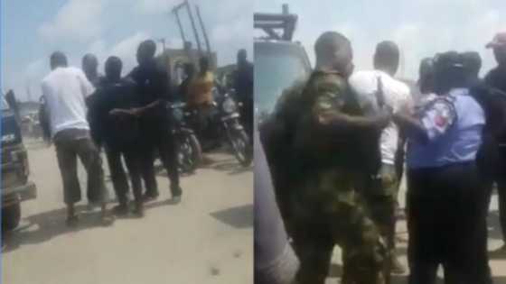 Bidiyo: A garin neman cin hanci dan sanda ya fasawa soja kai