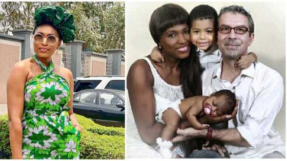 Nollywood actress Ufuoma McDermott marks 11th wedding anniversary with her white hubby
