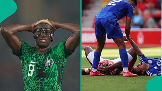 "God will never leave you": Victor Osimhen joins Nigerians in prayers for Taiwo Awoniyi