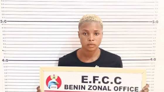 EFCC arrests 24-year-old female internet fraud suspect Queen Jonathan