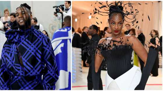 2023 Met Gala: Burna Boy and Tems make fashionable debut as they attend prestigious event