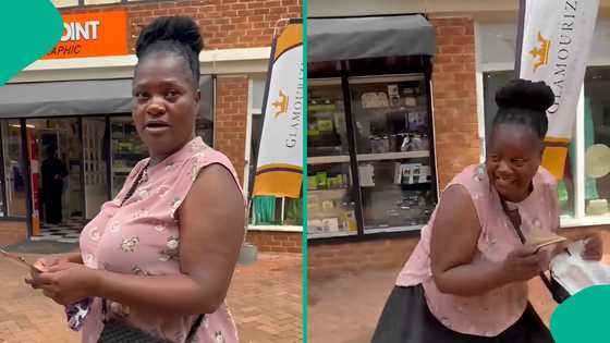 Lady secures UK visa for her mother, video of the woman's reaction melts hearts online