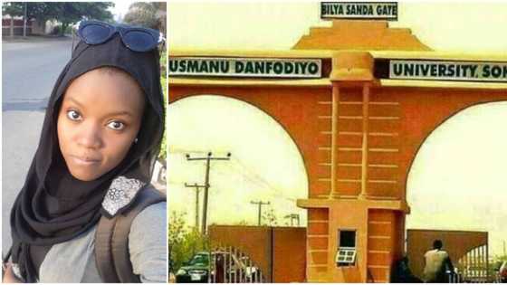 Meet Amina Yahaya, first female president of SUG body in Usman Danfodiyo University (photo)
