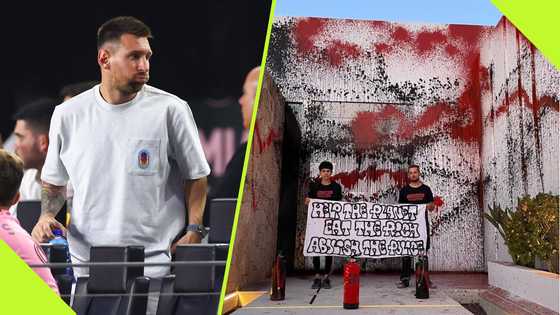 Climate activists break into Lionel Messi’s home, spray paint with troubling message: video