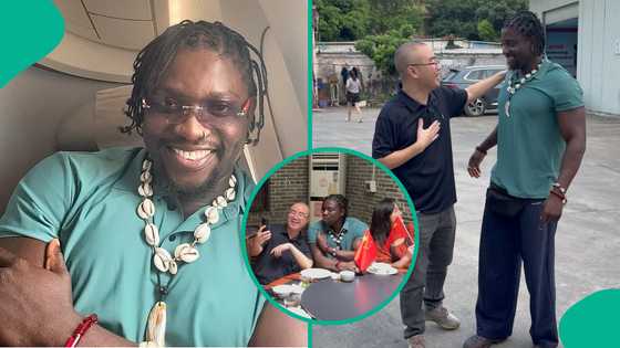 VeryDarkMan returns to China, speaks about Nigeria's 65th Independence Day celebration