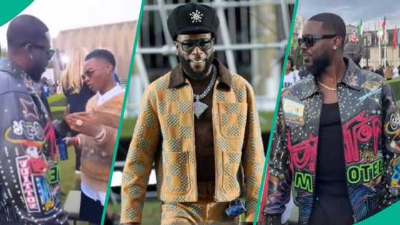 Clips of Wizkid, Burna Boy, Rema, Tems, Adekunle Gold linking up at 2024 Paris Fashion Week trends