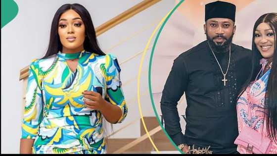 “Where’s Frederick?” Fans question Peggy Ovire over husband’s silence on her birthday