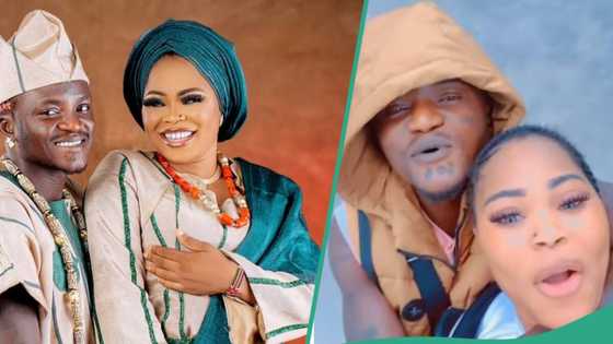 “See Zazu's mumu button”: Portable & Bewaji love up on Kenya street days after dragging, fans drool