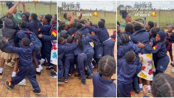 "They missed her": School children joyfully welcome teacher who was absent for one day, video melts hearts