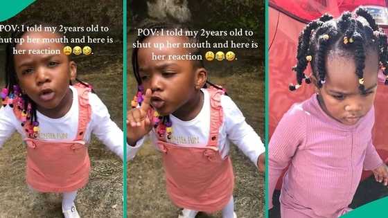 2-year-old girl warns mum who asked her to shut up, her words draw attention online