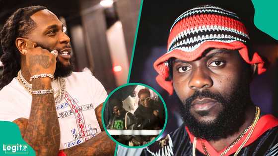 Video of Burna Boy’s mum and Odumodublvck’s mum dancing backstage at AFCON finale sparks reactions