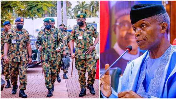 Bandits: Military, police under intense pressure as Osinbajo issues fresh directive