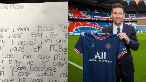 Ghanaian girl writes emotional letter to Lionel Messi, begs the Argentine for 1 stunning thing