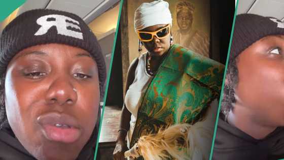 "Please give me wine": Video of singer Teni eating anyhow on a flight trends, fans react