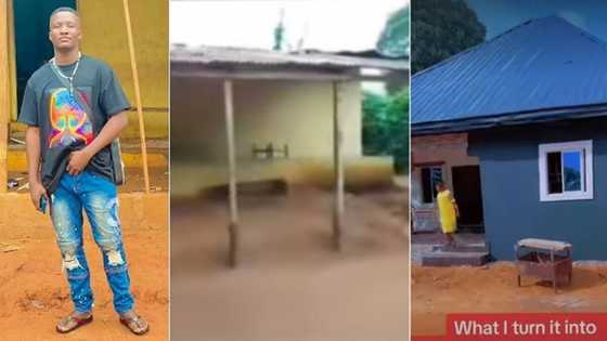 "What my father left for us": Man transforms dad's old house in video, builds fine apartment