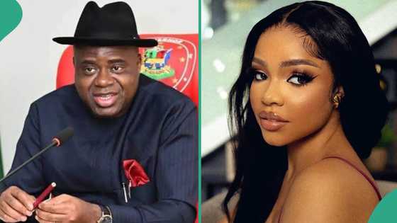 Who is responsible for BBN Nengi's pregnancy? Bayelsa governor breaks silence