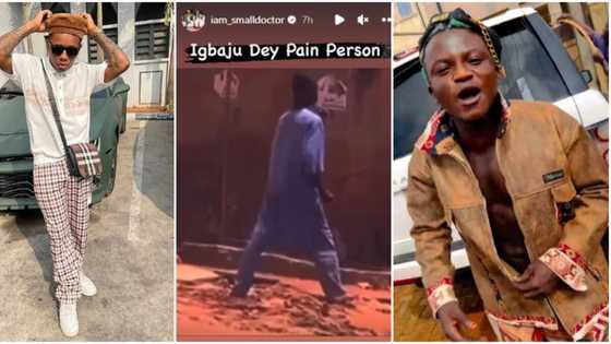 “2 by 2 dey pain person”: Small Doctor breaks silence, replies Portable with new song & video, fans react