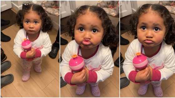 "Beautiful brown eyes": Funny girl goes viral after throwing kiss, video emerges & trends on TikTok