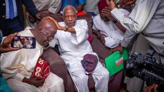 Shirin 2023: Tinubu ya nemi bararruki, shugabannin Yarbawa sun shafa masa albarka