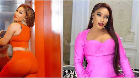 Tonto Dikeh slams those criticising her third surgery: "My body is banging and my health is top-notch"