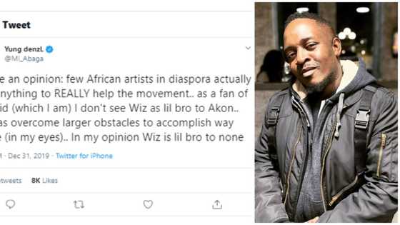 In my opinion Wiz is lil bro to none - Rapper MI Abaga maintains amidst backlash for calling out Akon