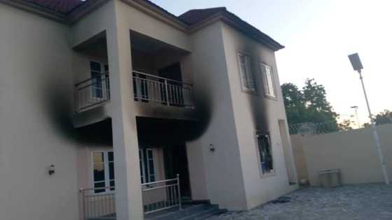Yan Boko Haram sun kona ofishin INEC a harin Gubio (Hotuna)