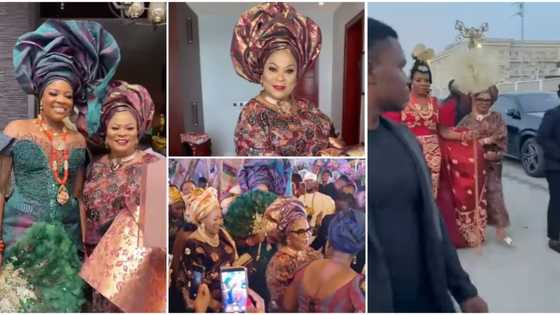 Videos capture lovely relationship between Sola Sobowale and Kemi Adetiba at filmmaker’s wedding, fans gush