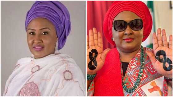 Old Naira notes: Aisha Buhari reveals how fake CBN statement was posted on her social media pages