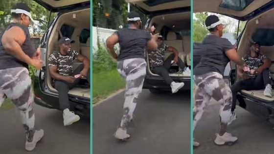 "I need this kind of trainer": Fitness expert uses wads of cash to make lady jog on a street, video trends