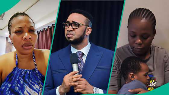 Pastor Chris Okafor: Doris Ogala, cleric's baby mama tearfully claim their lives are in danger