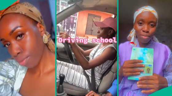 Nigerian lady attends driving school as she relocates to France for study, many react