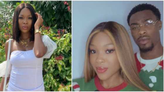 E choke: BBNaija's Vee drools over new photos of Neo on social media