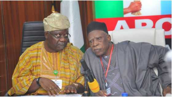 Internal crisis: APC finally speaks on Adamu, Omisore’s sudden resignation, reveals truth