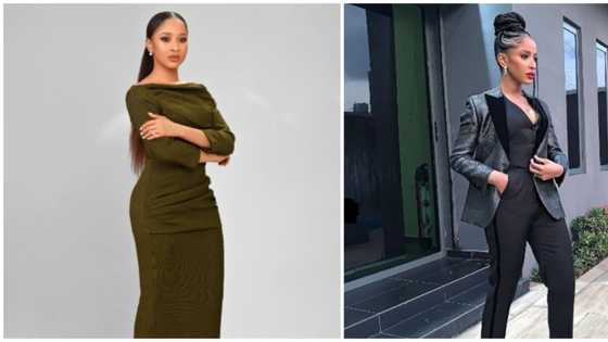 Workwear fashion: Actress Adesua Etomi makes a case for office style in 5 looks