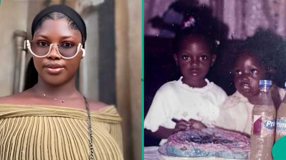 Lady searches for childhood friend after 15 years, shares how they lost contact, throwback photos