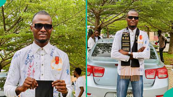 University of Ibadan student bags two degrees as he signs out in grand style, shares experience